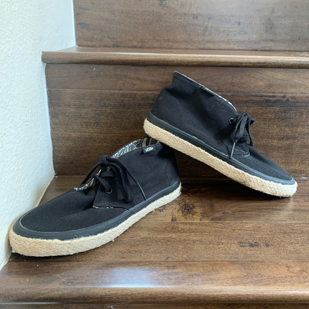 Vans Slim Chukka Espadrille Booties